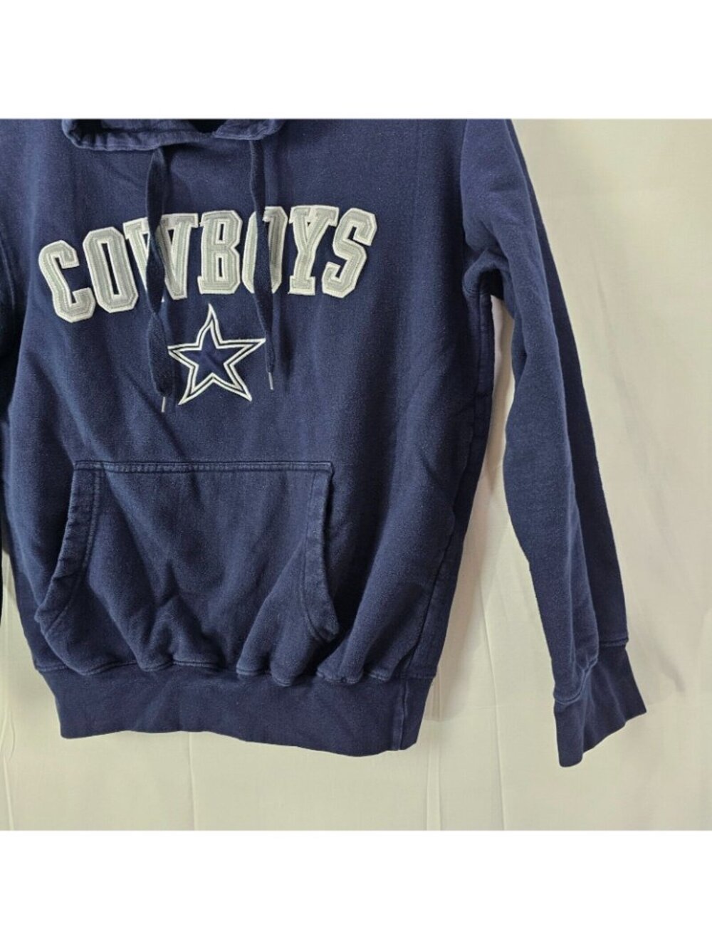 Dallas Cowboys Hoodie Mens M Blue NFL Team Apparel Pullover Football - Picture 3 of 11